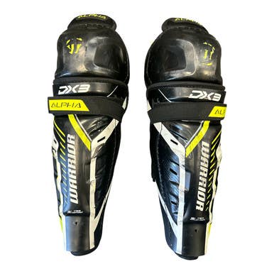 Used Warrior Dx3 Junior Shin Guards Black 11" 11450-s000522105