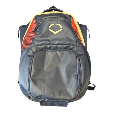 Used Evoshield Tone Set Backpack Bb Sb Player Carry Bag Navy Blue 11450-s000522096