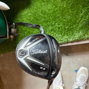 2015 Titleist 915 D3 Right Handed Driver Stiff Flex 9.5 Loft Graphite Shaft 45.5" (Used)