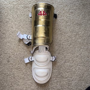 Gold Senior 44 Pro Shin Guards (Used)