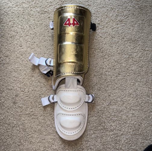 Gold Senior 44 Pro Shin Guards (Used)