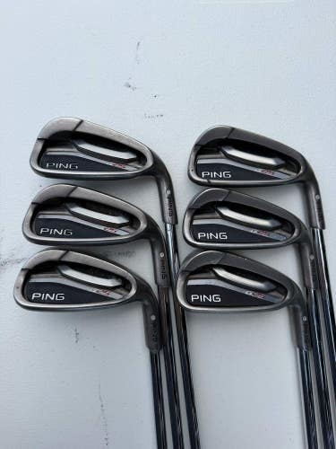 Ping G25 Iron Set 5-PW Silver Dot CFS Regular Flex +3/4 NICE