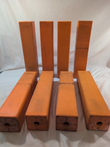 Gilman Gear football end zone pylons (8) (Used)