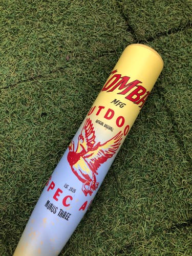 2026 Combat MFG Outdoor "BIG BARRELS" Spec A1 Alloy Bat BBCOR Certified (-3) Alloy 29 oz 32" (Used)