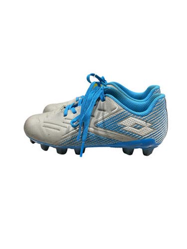 Used Lotto Soccer Cleats Grey Youth 13.0 11847-s000036080