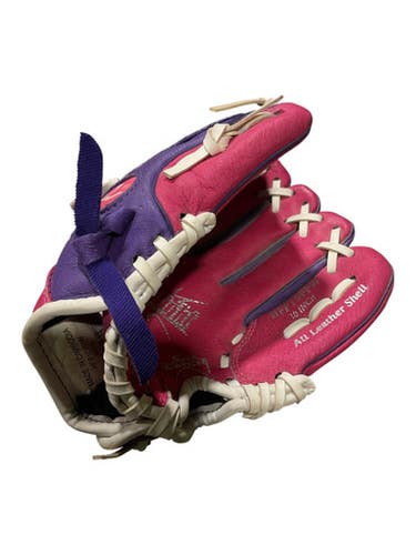 Used Rawlings Hfp10ppw Bb Sb Glove Rh Throw Pink 10" 11847-s000036056