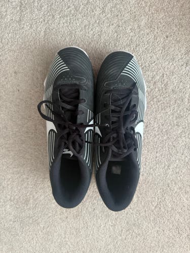 Black Women's Size M 7.0 (W 8.0) Nike HyperDiamond 3 Elite Low Top (Used)