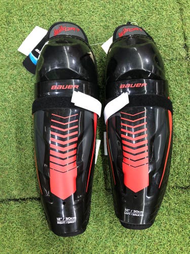 Junior Bauer Lil Sport Shin Pads 12" (New)