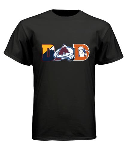 NEW Oakley Colorado Dad T-Shirt | Black | Size L or XL | Broncos/Avalanche/Nuggets