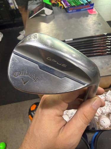 Used Callaway Opus Golf Wedge Mens Rh 56 Degree 11605-s000220560