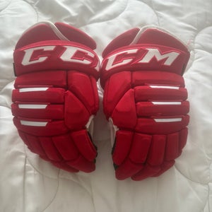 CCM Custom 4 Roll Gloves 13" (Used)
