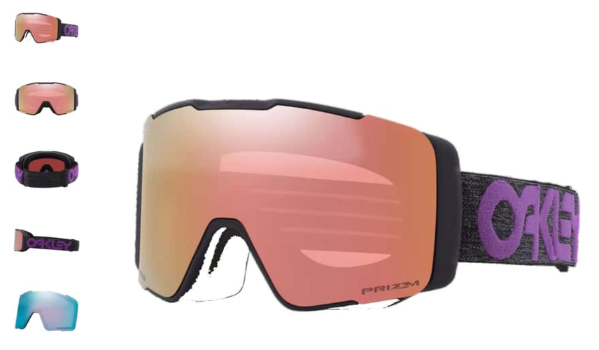Oakley LINE MINER PRO M Snow Goggles with Two Lenses (New)