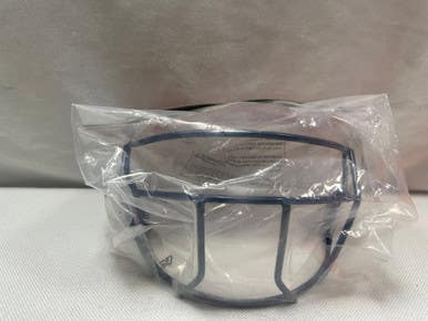 Used Rawlings Junior R16 Helmet Mask Batting Helmet Mask Navy Blue One Size 11490-s000243716