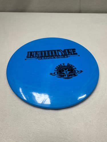 Used Legacy Proto Vengeance Disc Golf Driver Royal Blue 11490-s000261075