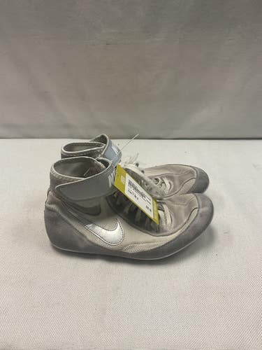 Used Nike Wrestling Shoes White Youth 09.0 11490-s000266708