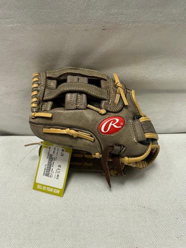 Used Rawlings Highlight Bb Sb Glove Lh Throw Brown 11 1 2" 11490-s000266774