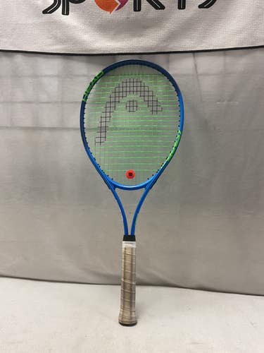 Used Head Conquest Ti Adult Tennis Racquet Royal Blue 4 3 8" 11490-s000266743