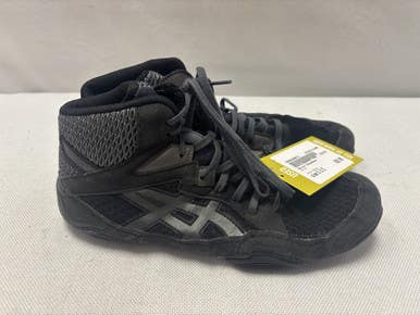 Used Asics Wrestling Shoes Black Senior 8.5 11490-s000266972