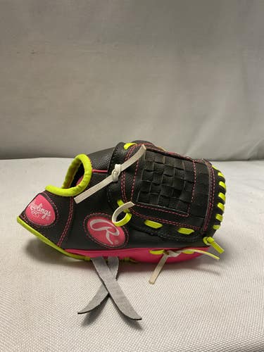 Used Rawlings Wpl95dsp Bb Sb Glove Rh Throw Pink 9 1 2" 11490-s000266996