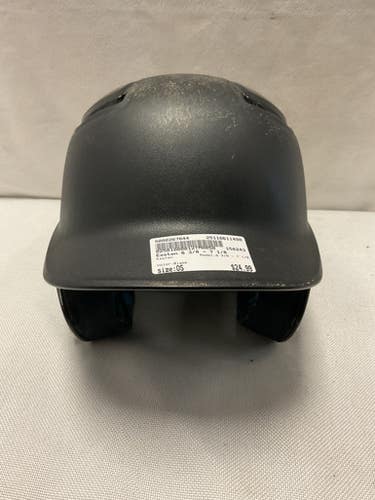 Used Easton 6 3 8 - 7 1 8 Batting Helmet No Mask Black One Size 11490-s000267044