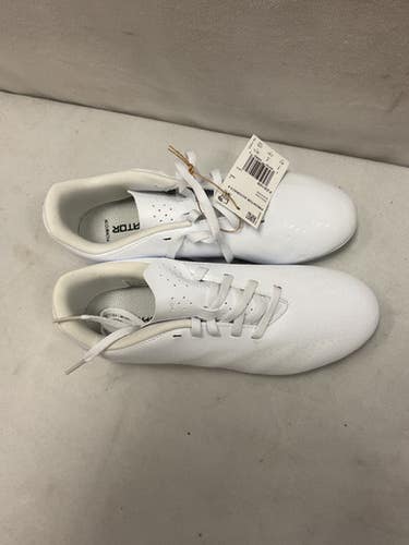 Used Adidas Soccer Cleats White Youth 06.0 11490-s000270691