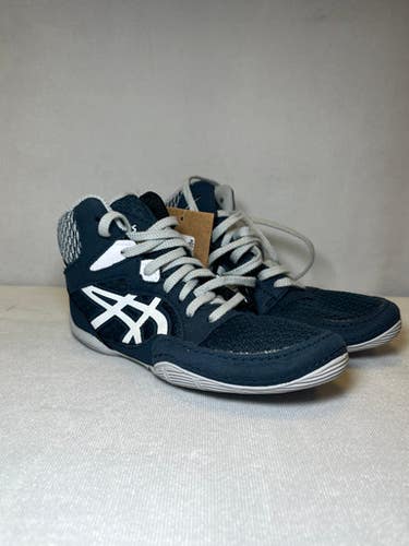 Used Asics Wrestling Shoes Navy Blue Youth 13.0 11490-s000257055