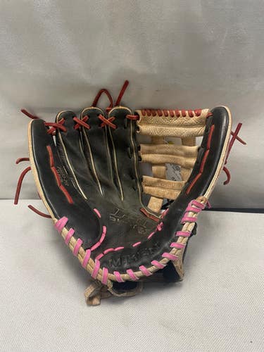 Used Miken Pro Series Bb Sb Glove Lh Throw Brown 15" 11490-s000267593