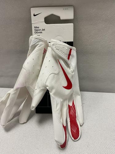 Used Nike Adt Vapor Jet Fb Gloves White Md 11490-s000267737
