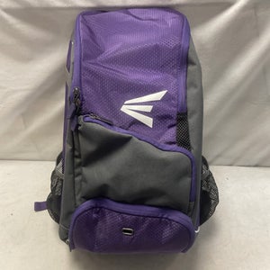 Used Easton Backpack Bat Bag Bb Sb Player Backpack Purple 11490-s000273833
