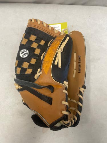 Used Franklin Field Master Bb Sb Glove Rh Throw Green 14" 11490-s000273835
