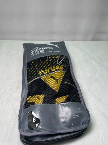 Used Puma Future Soccer Goalie Gloves Black 8 11490-s000255525