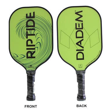 New Ripetide Pickleball Paddle - 7.6 Oz Glass Fiber - Electris Yellow 11490-83dpb-ripetide-yl