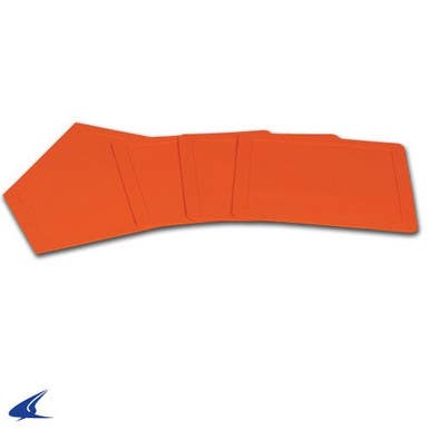 New Champro-throw Down Rubber Bases-set Of 4 B021 11490-chpb021