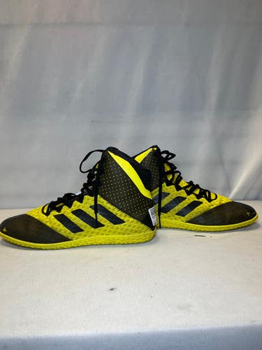 Used Adidas Mat Wizard 4 Wrestling Shoes Yellow Senior 11 11490-s000263232
