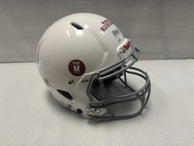 Used Riddell Speed Icon Youth Fb Helmet White Md 11490-s000263652