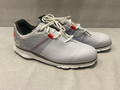 Used Foot Joy Mens Golf Shoes White Senior 9 11490-s000263937