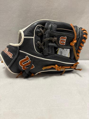 Used Wilson A550 Bb Sb Glove Rh Throw Black 11 1 2" 11490-s000265399