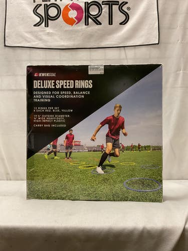 Used Kwik Goal Deluxe Speed Rings Soccer Training Aids 11490-s000267209