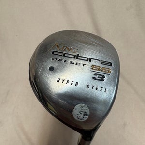 Men's King Cobra Offset SS Right Handed Fairway Wood Regular Flex 3 Wood Graphite Shaft (Used)