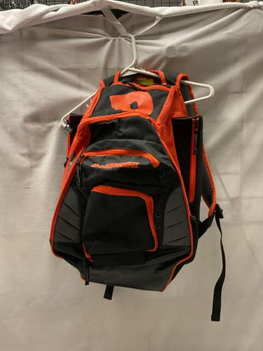 Used Demarini Backpack Bb Sb Player Backpack Black 11490-s000273521