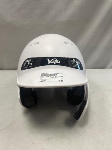 Used Victus Nox 7 - 7 5 8 Batting Helmet No Mask White One Size 11490-s000273643
