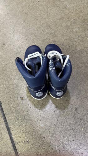 Used Alpina Girls Nnn Xc Ski Boots Navy Blue Jr-03 11605-c000142839