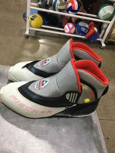 Used Fischer M 09.5 W 09.5-10 Men's Cross Country Ski Boots 11605-c000156867