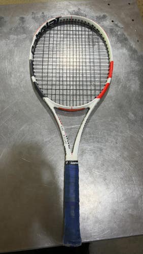 Used Babolat Pure Strike Adult Tennis Racquet Red 4 3 8" 11605-s000189347