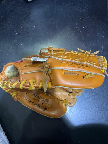 Used Rawlings Rbg135 Bb Sb Glove Rh Throw Brown 11 1 2" 11605-s000204857