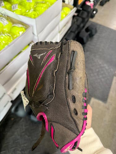 Used Mizuno Finch Bb Sb Glove Rh Throw Pink 10" 11605-s000209406