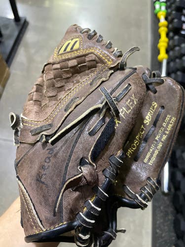 Used Mizuno Power Close Bb Sb Glove Rh Throw Brown 10" 11605-s000210659