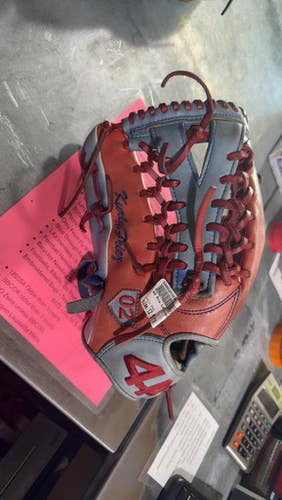 Used 0 Bb Sb Glove Rh Throw Red 12 1 2" 11605-s000203826
