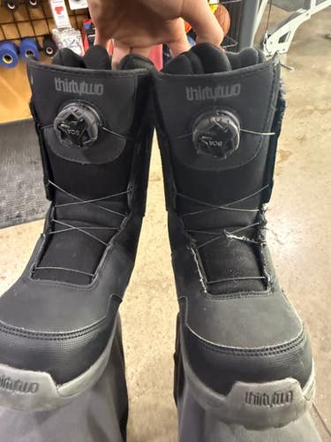 Used Thirtytwo Boots Mens Snowboard Boots Black Senior 7.5 11605-s000211010