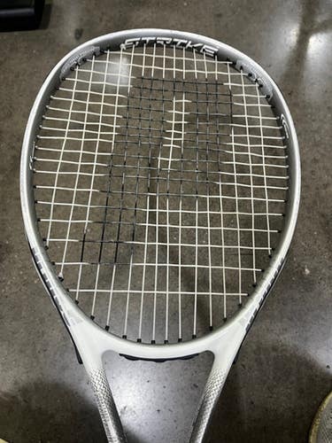 Used Prince Thunder Strike 110 Adult Tennis Racquet White Unknown 11605-s000174609